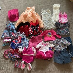HUGE 18in doll clothing lot